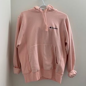 Pink Champion hoodie